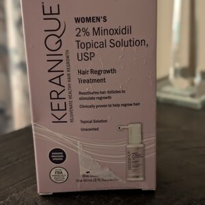 Keranique Women's 2% Minoxidil Topical Solution BRAND NEW SEALED